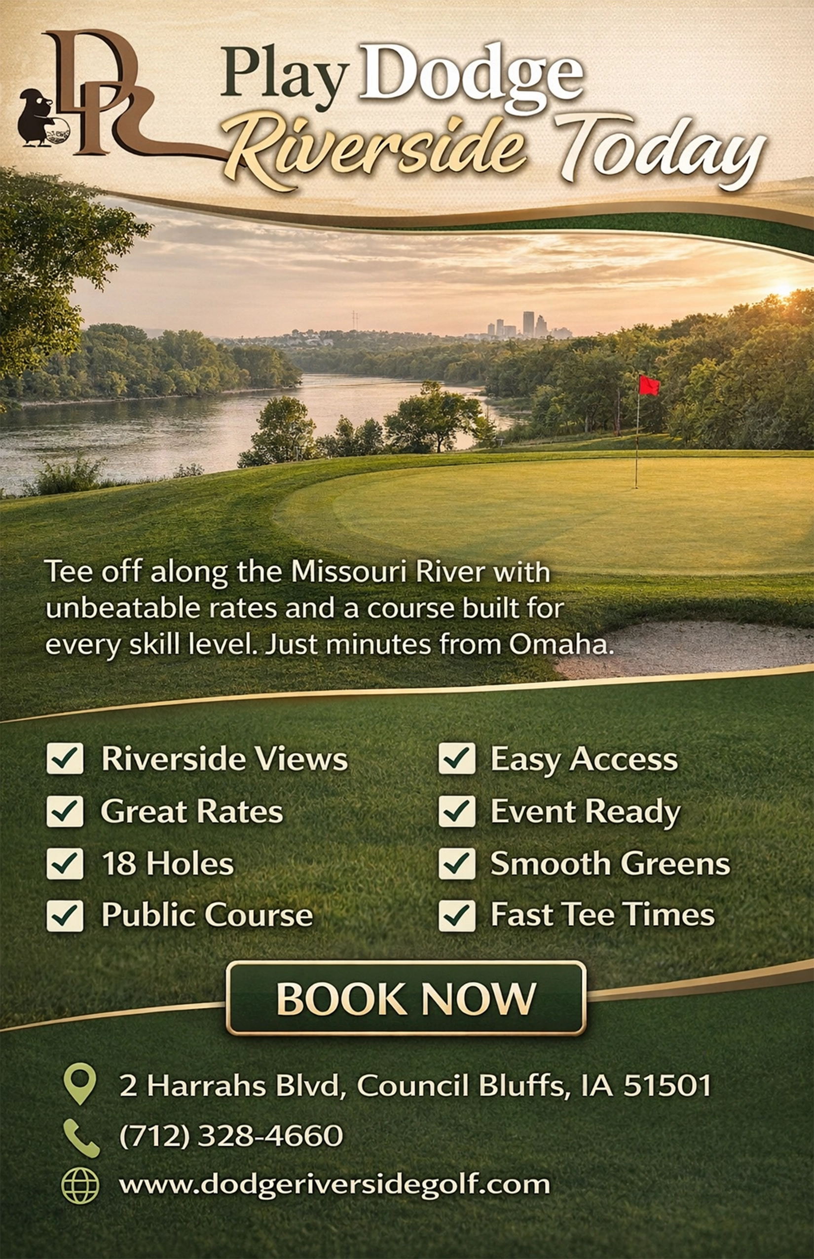 Dodge Riverside Golf Club advertisement