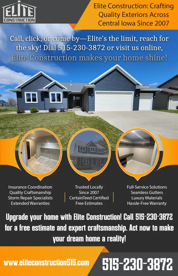 Elite Construction LLC advertisement