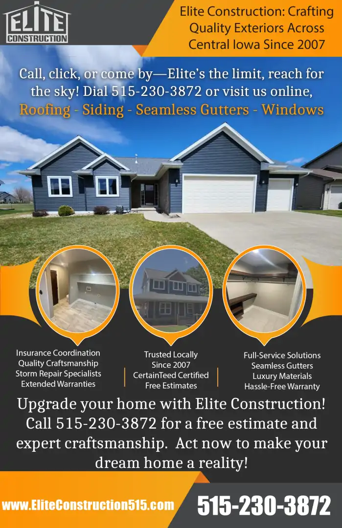 Elite Construction LLC advertisement